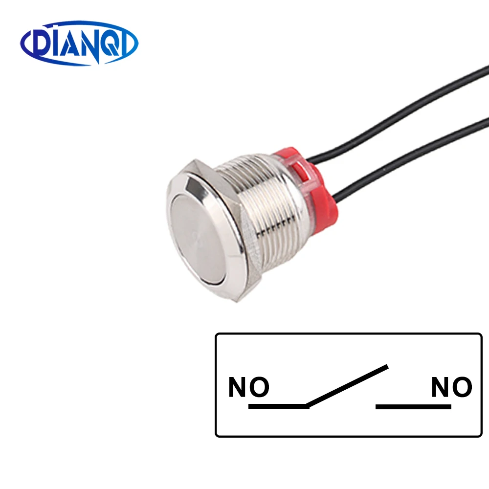 

Антивандальные металлические кнопки DIANQI 19 мм