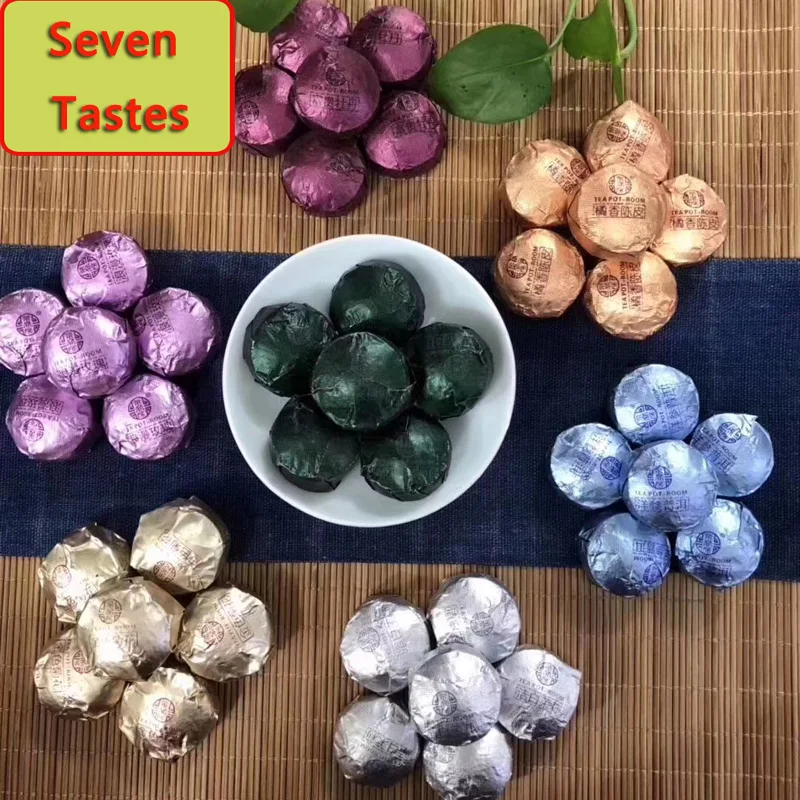 

Китайские высшего сорта YunNan Пуэр Чай превосходное яркие компактные Моноподы Tuo Cha спелый Chen Pi вкус Пу-эр, Чай соковыжималка для цитрусовых ПУ...