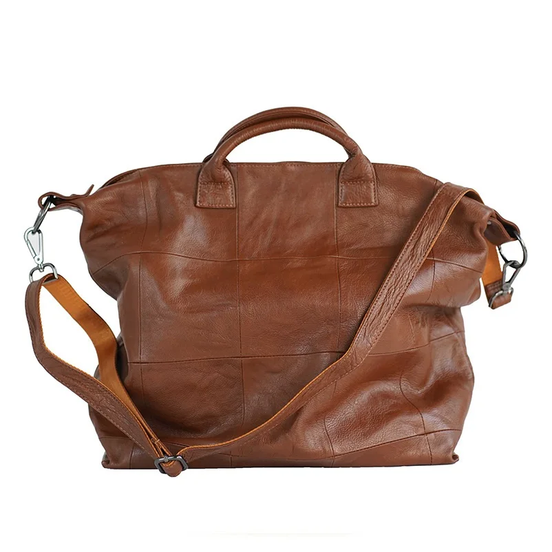 Вместительная женская сумка-Кроссбоди из 100% натуральной кожи