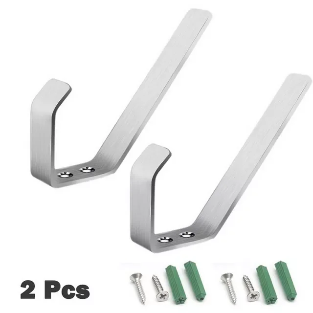 

Hook 2Pcs Motorcycle Helmet Holder Hook Hanger Home Luggage Hook Multipurpose Wall Mount Rack For Cabinet Door