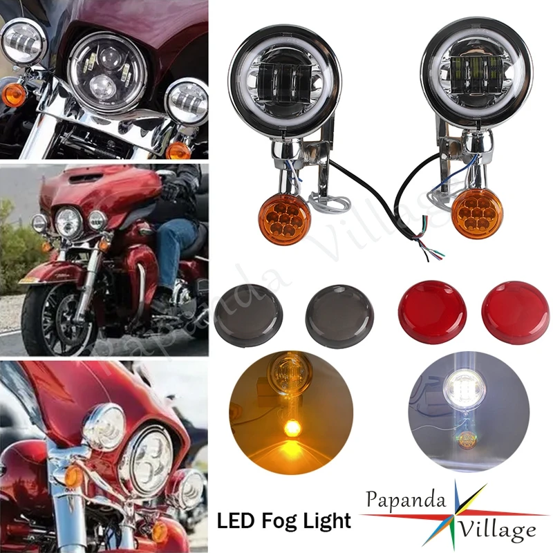 Подставка для указателей поворота мотоцикла Harley Electra Glide Road King FLHX FLHXXX 1997-2013