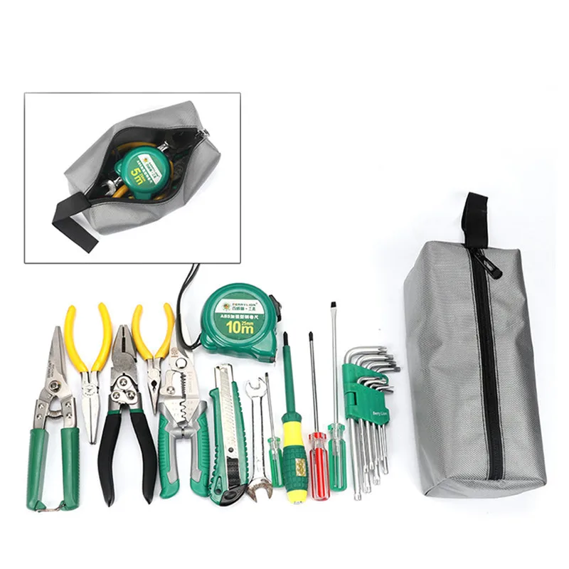 1 шт. водонепроницаемый холщовый органайзер для инструментов