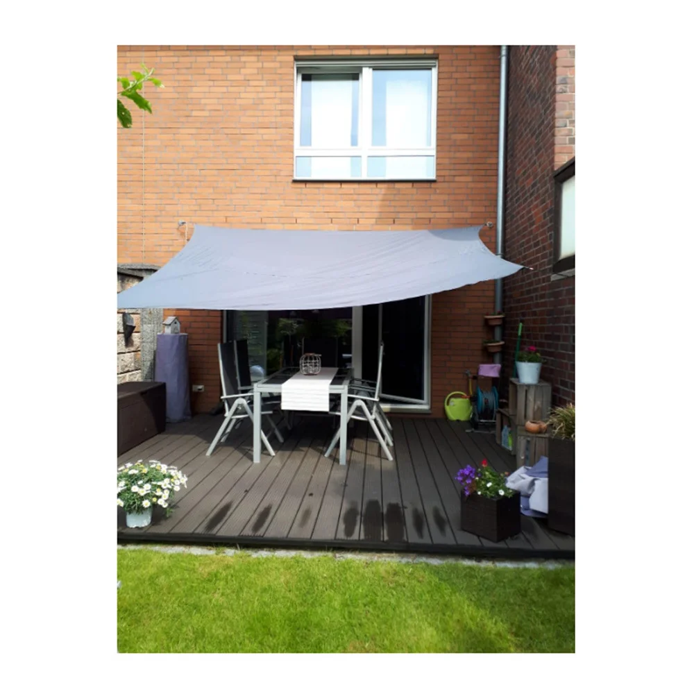 

300D Polyester Waterproof UV Resistant Shade Sail, Outdoor Awning, Sunshine Canopy for Patio, Carport, Backyard, Garden, etc.