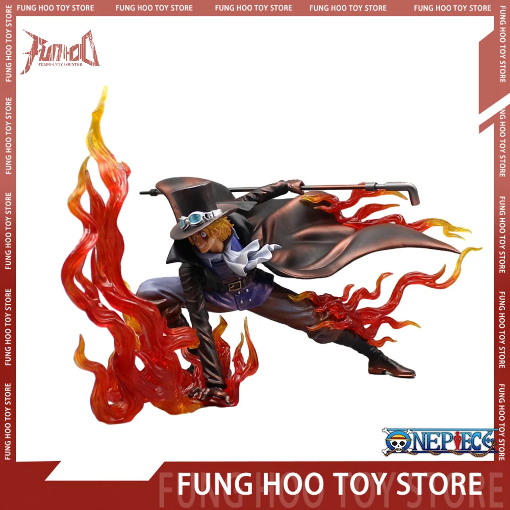 

24cm One Piece Sabo Figure Iu Fire Fist Sabo Anime Figures Revolutionary Army Action Figures Pvc Collection Model Toys Gifts