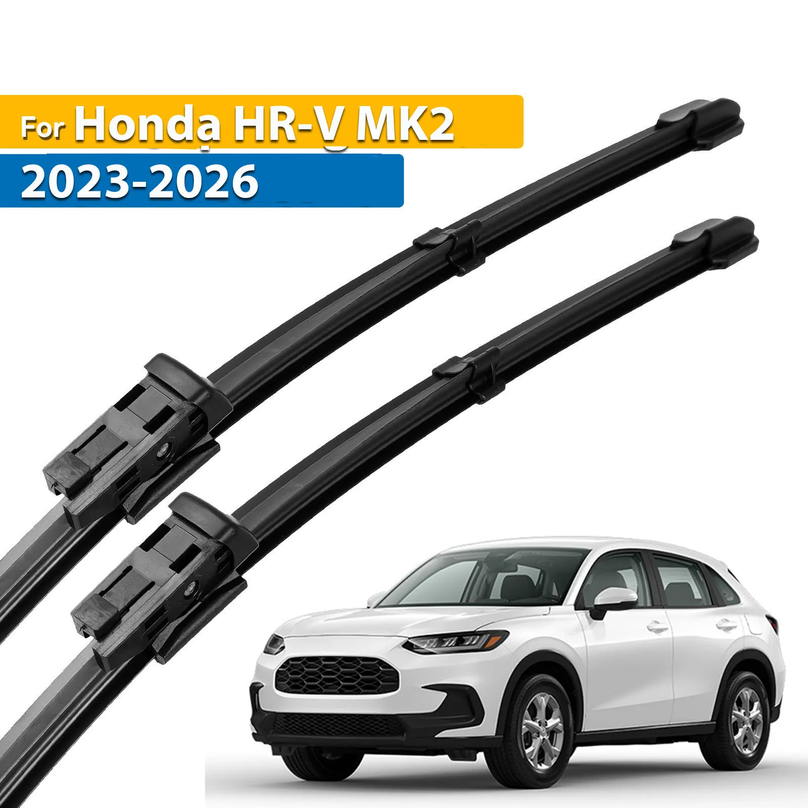 

Передние щетки стеклоочистителя Erick's LHD для Honda HRV HR-V 2 2023-2026, лобовое стекло, щетки для очистки окон, дождя 26 "+ 18"