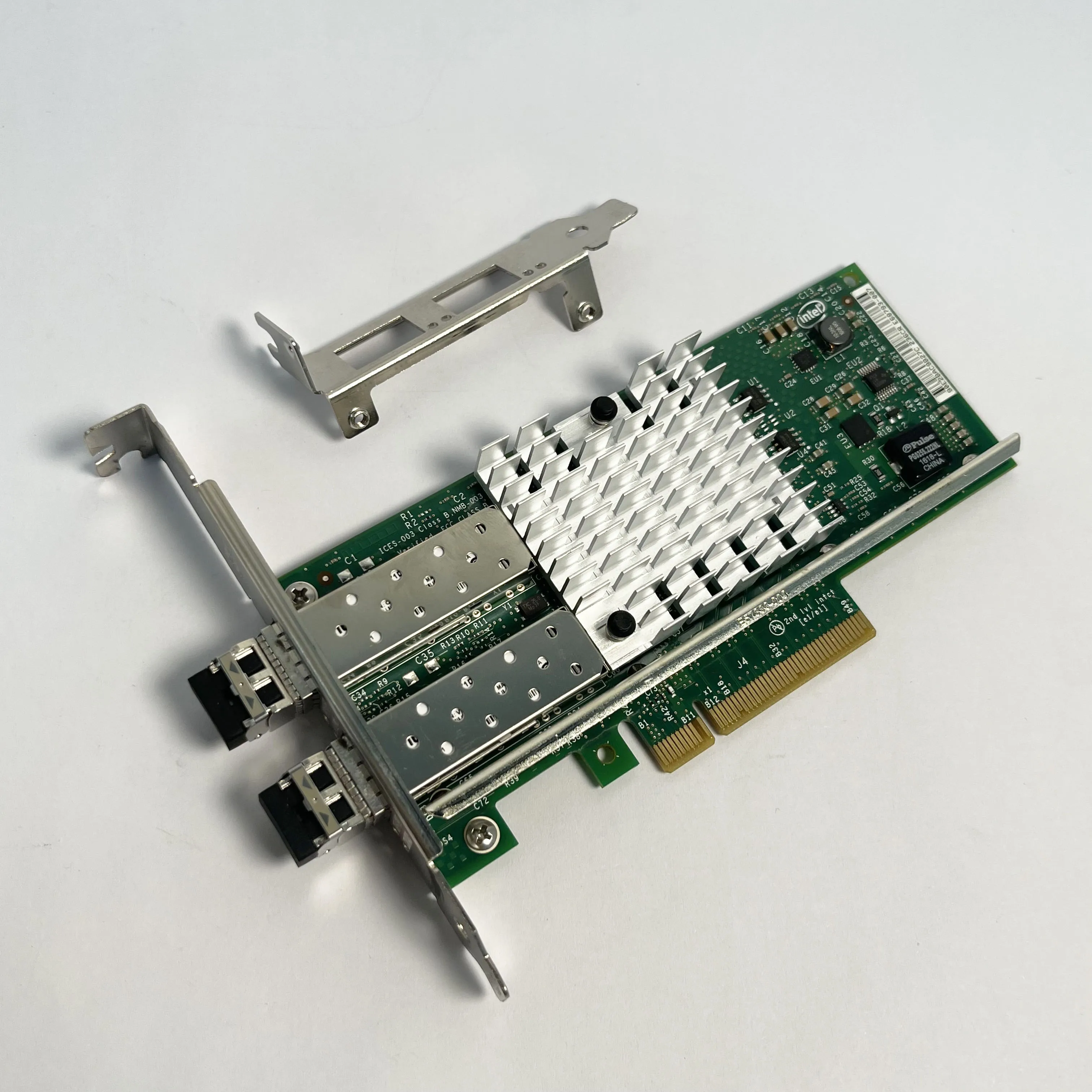 X520-DA2 Intel 10Gb Network Adapter Original NIC Dual E10G42BTDA with Hologram& FTLX8571D3BCV-IT