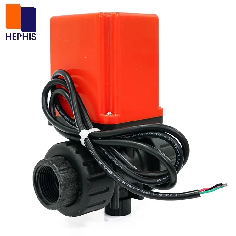 Фото Hephis 2/3 способа, 12/24 В постоянного тока, 110 В/220 В переменного тока, PPO, автоматическое возврата, шаровой кран с электроприводом и высоким качеством №4