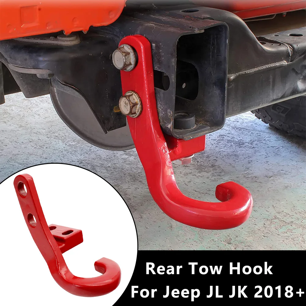 Комплект крючков для буксировки приемник левого прицепа 2018 2019 2020 2021 2022 Jeep Wrangler JL