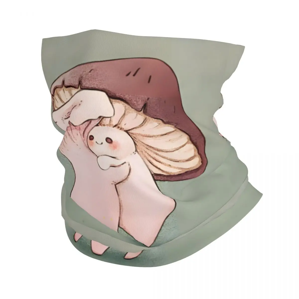 Дружественный гриб Искусственный шарф бандана шея гетры Обложка для лица