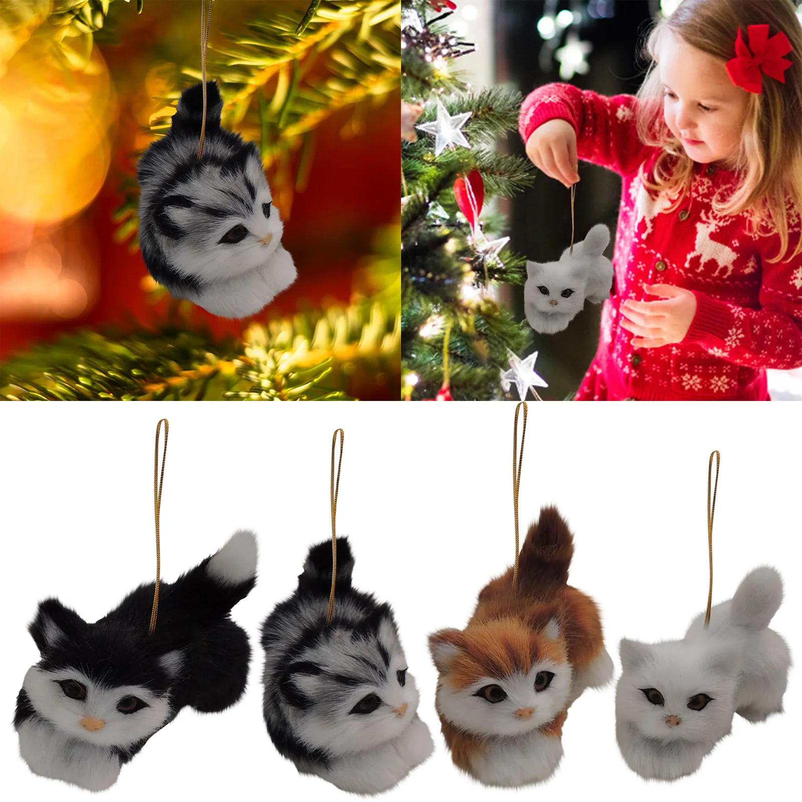 

Набор из 4 украшений для домашних животных