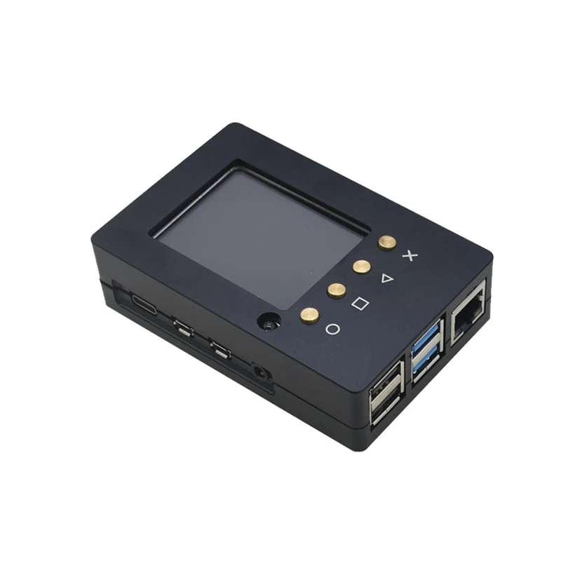 Алюминиевый чехол с ЖК-экраном 2 4 дюйма и функцией ИК для Raspberry Pi 4B/3B/2B/B/A |