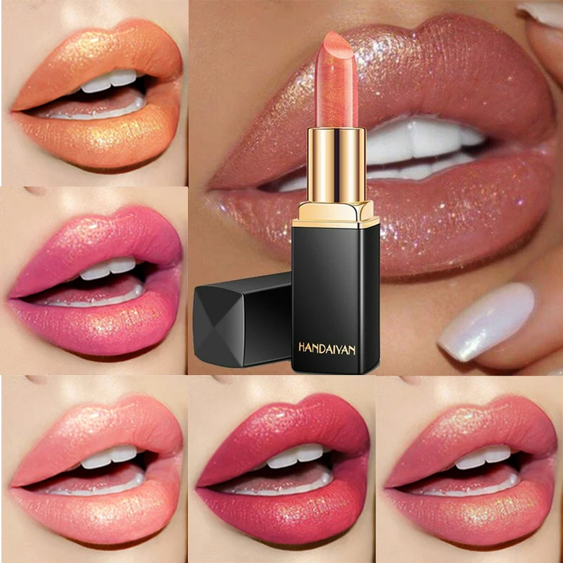 

Матовая водостойкая блестящая помада для макияжа, 9 цветов