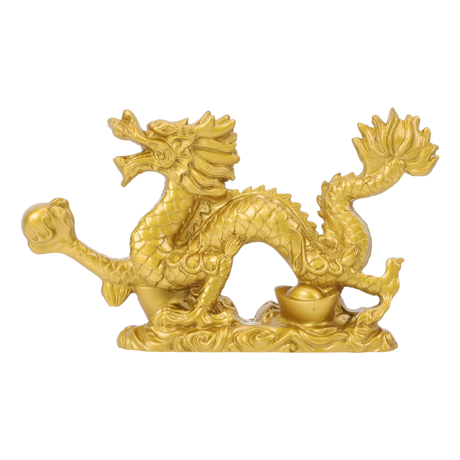 

Chinese Dragon Sculpture Dragon Statue Ornament Tabletop Dragon Adornment