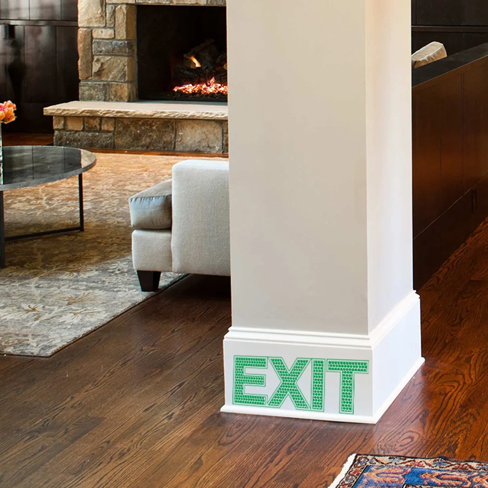 Рисунок 3 - Знак выхода, фосфоресцирующий наклейка