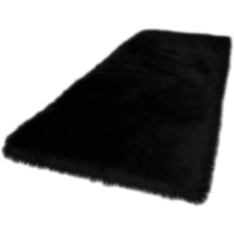 

Fashionable Home Furnishing Wool Carpet Imitation Wool Carpet Window Display Bedroom Long Wool Carpet( Color Random)