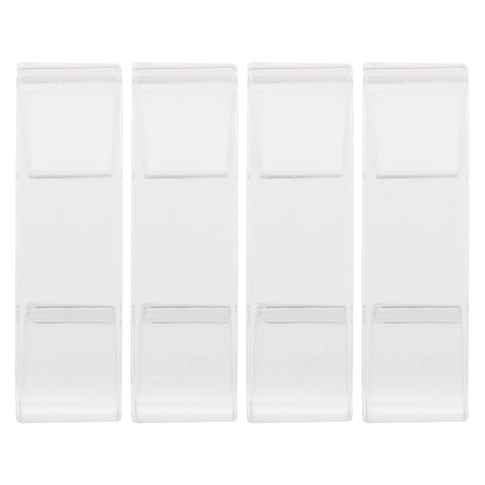

4pcs Tablecloth Fixing Clip Plastic Table Cover Clips Clear Tablecloth Cover Clips