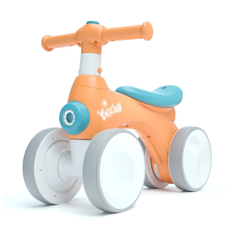 Children's Balance Bike 1 To 3 Years Old Baby 2 Baby Sliding Walker Without Pedal Men and Women Sliding Step Twisting Car Bubble