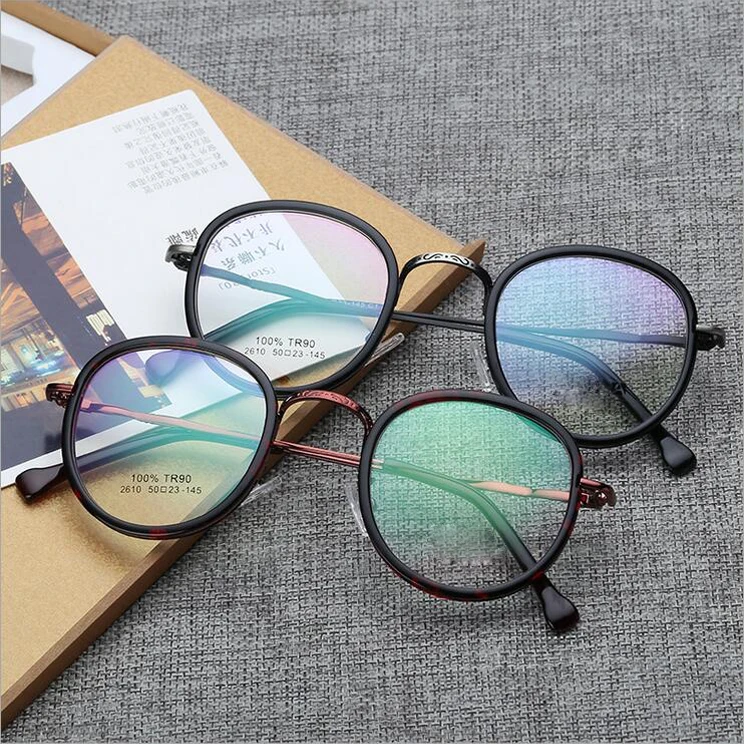 

+1.0,+1.5,+2.0 +2.5 To +4.0 Retro Reading Glasses Portable Presbyopic Glasses High-definition Ultralight PC Frames Eyeglasses