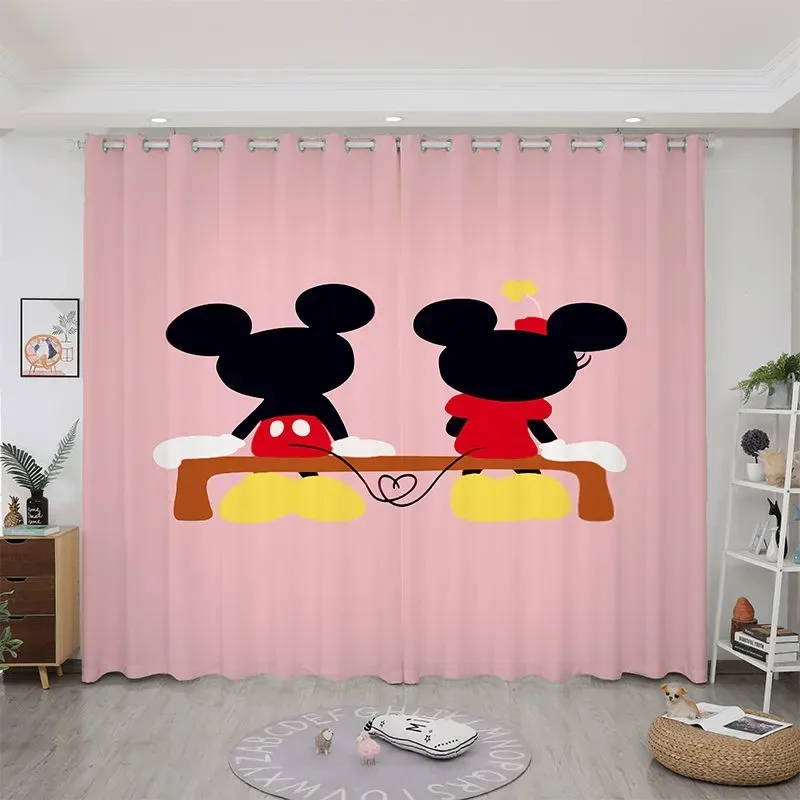 

Светонепроницаемые шторы «Холодное сердце», Принцесса Диснея, Эльза и Анна, термоизолированные светонепроницаемые, для комнаты, спальни, д...