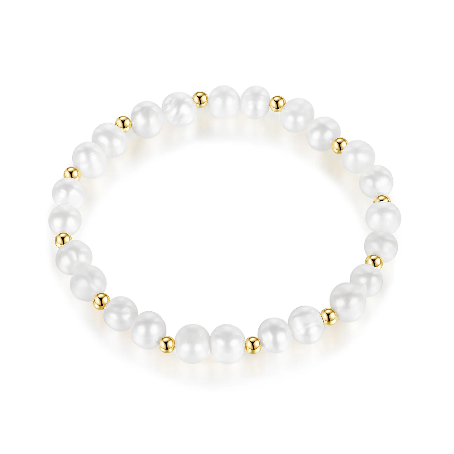 

Dropshipping Jewelry 2022 Design Natural Freshwater Pearl Simplicity Copper Bracelet for Women