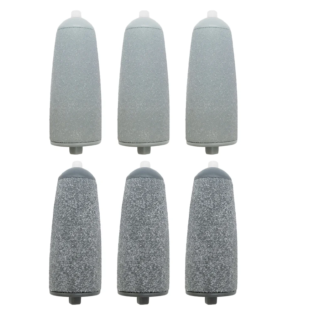 

6 Pcs Electrical Tools Foot Grinder Replacement Head Pedicure Supplies Roller Cleaning Heads File Dead Callus Removing