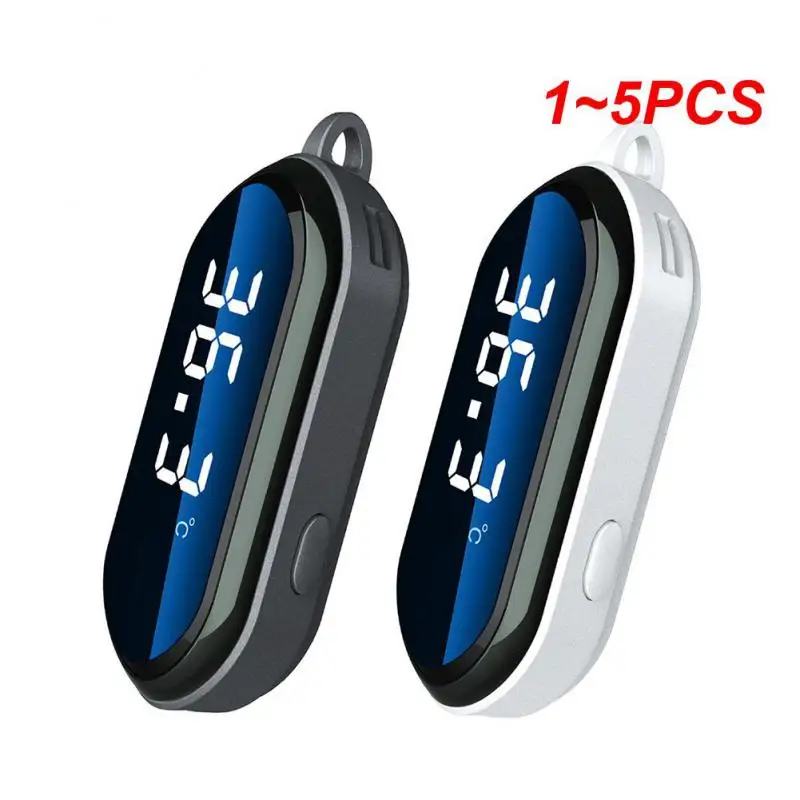 

1~5PCS Mini Portable Wearable Air Purifier Necklace Air Freshener Ionizer Negative Ion Generator Remove Temperature Humidity