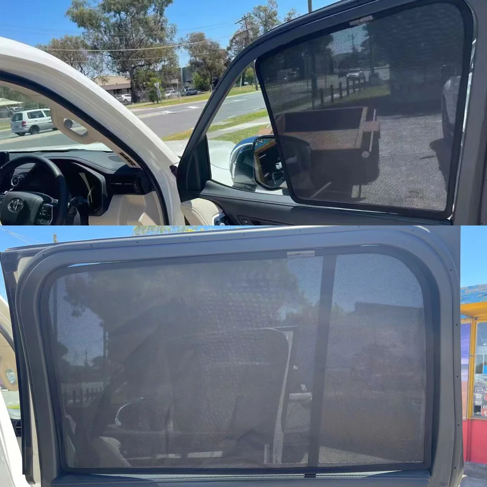 Автомобильный солнцезащитный козырек LC300 с УФ-защитой для Toyota Land Cruiser 300 2022 FJ300