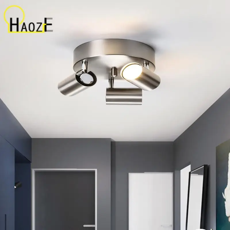 

Haoze Covered space LED ceiling lamp overdoo light corridor lamp Simple modern spotlight home Nordic home pigher