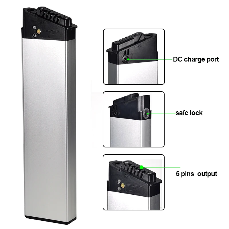 

Литий-ионный складной Аккумулятор для велосипеда, 48 В, 10 Ач, 350 Ач, 36 В