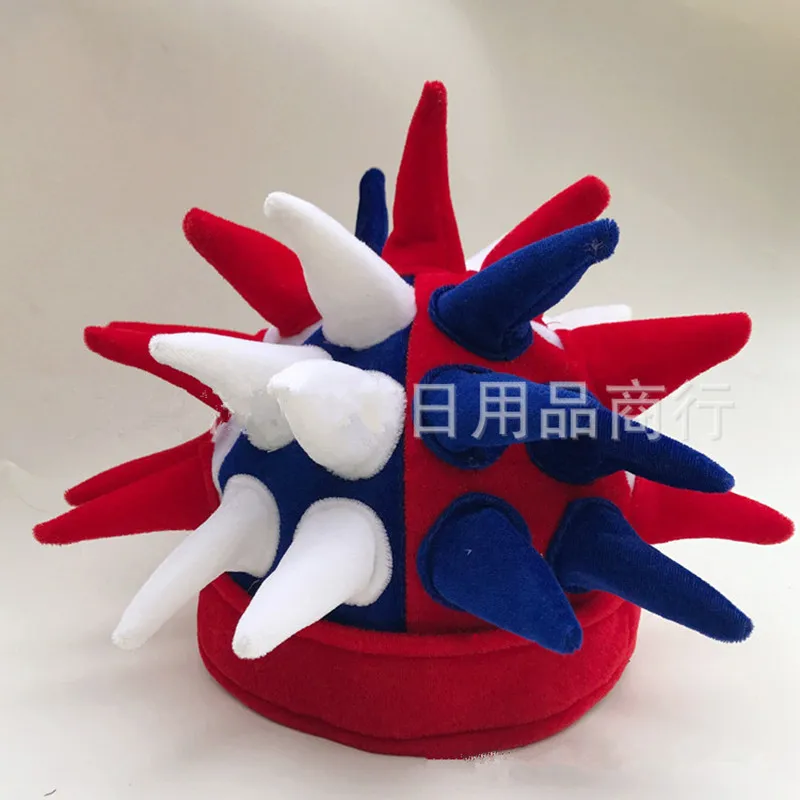 

Fans Cheering Carnival Hats Hedgehog 31 Corner Hats Football Cheers Props