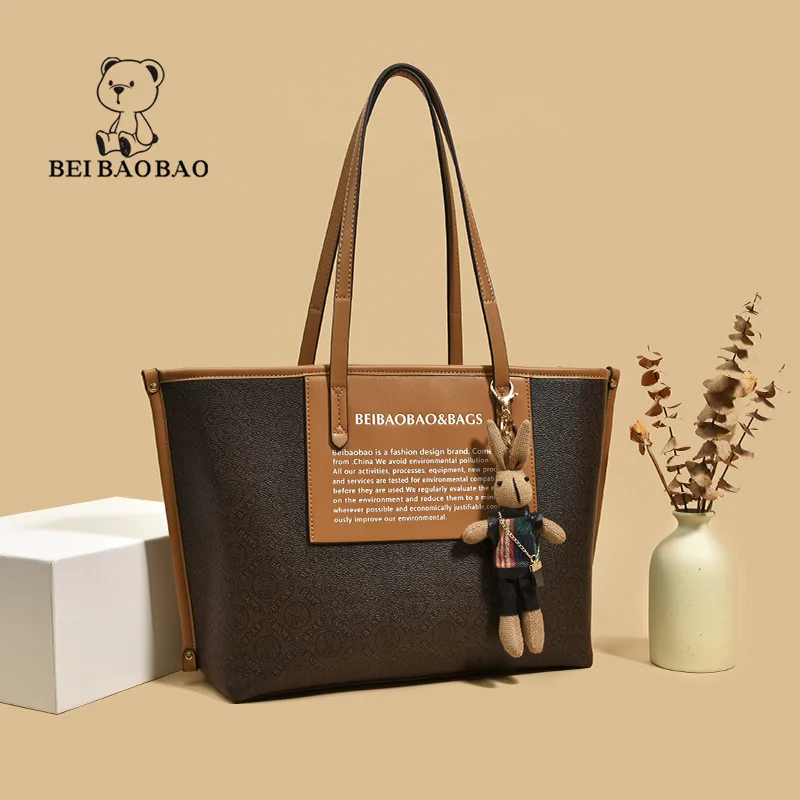 

Large Capacity Handbag Women's Summer 2023 New Work Commuter Bag Large Bag One Shoulder Bag Tote Bag Mommy Bag