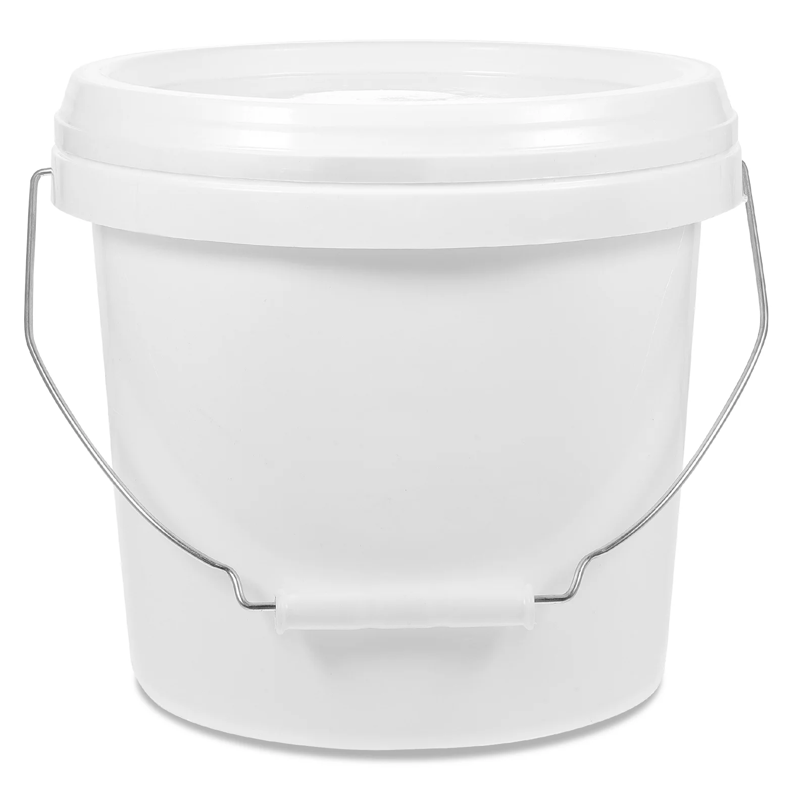 

Bucket Lid Cans Pails Buckets Gallon Can White Brush Container Painting Storage Handle Empty Lids Holder Pail Pigment Bait Oil