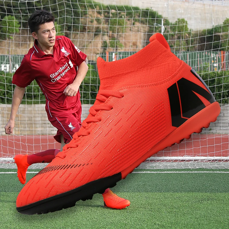 Quality Neymar Soccer Shoes Cleats Messi Football Boots Wholesale Lightweight Durable Chuteira Society Futsal Training Sneakers