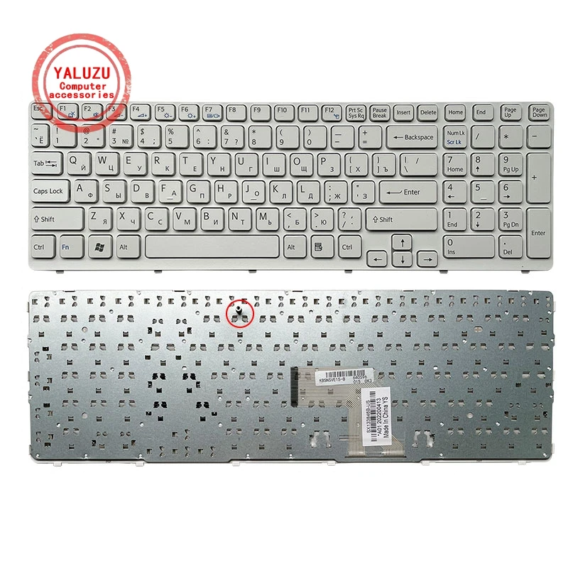 

Russian Laptop keyboard for Sony SVE15 SVE151C11T SVE151D12T SVE1511S SVE151C11M SVE151E11T SVE1511SAC keyboard RU