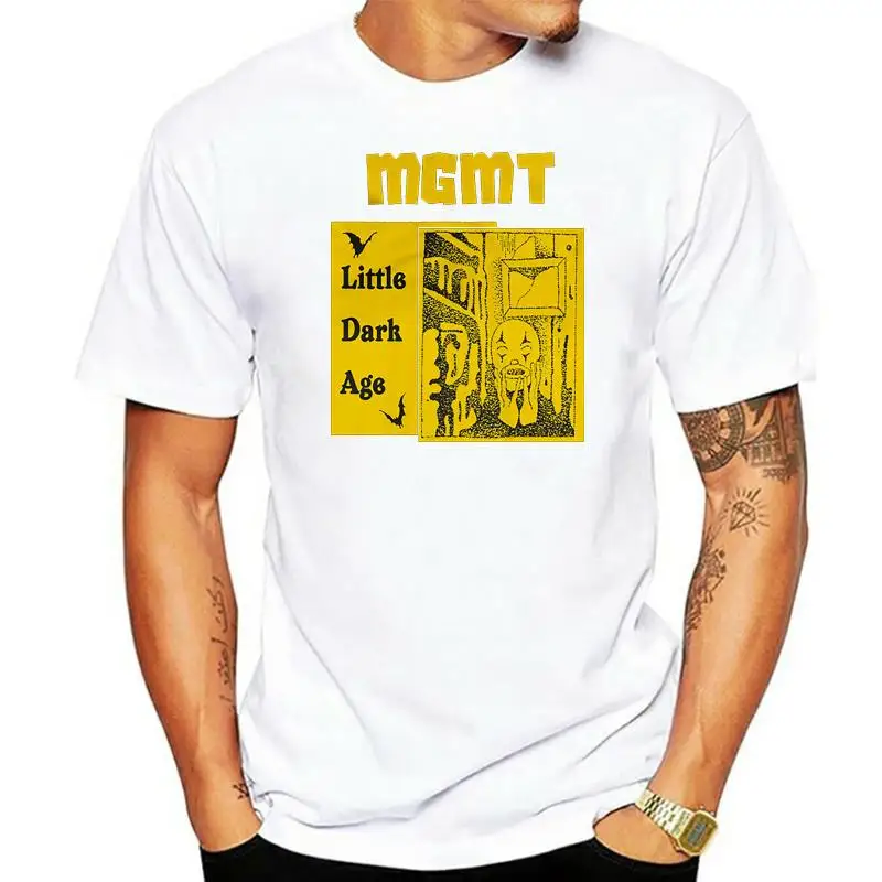 

Mgmt Litle Dark Age T-Shirt Size S-2Xl Black Color Digital Printed Tee Shirt