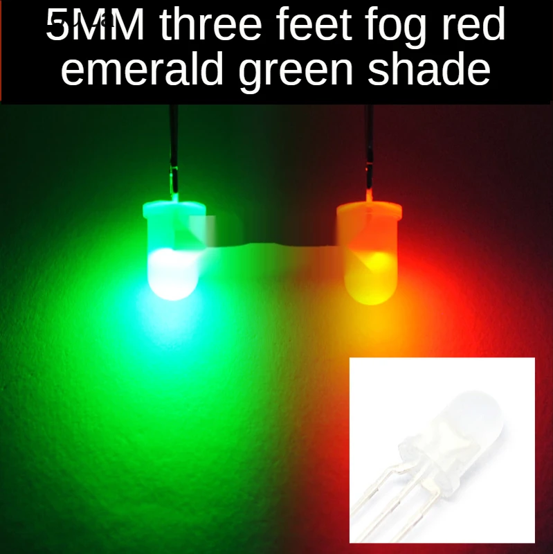 20 шт./компл. 5 мм светоизлучающие диоды светодиодные лампы супер яркие 3 фута белые