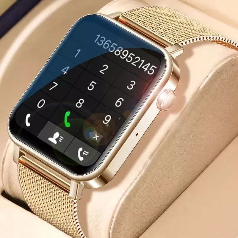 

Смарт-часы для мужчин и женщин, сенсорный экран 1,69 дюйма, пульсометр, тонометр