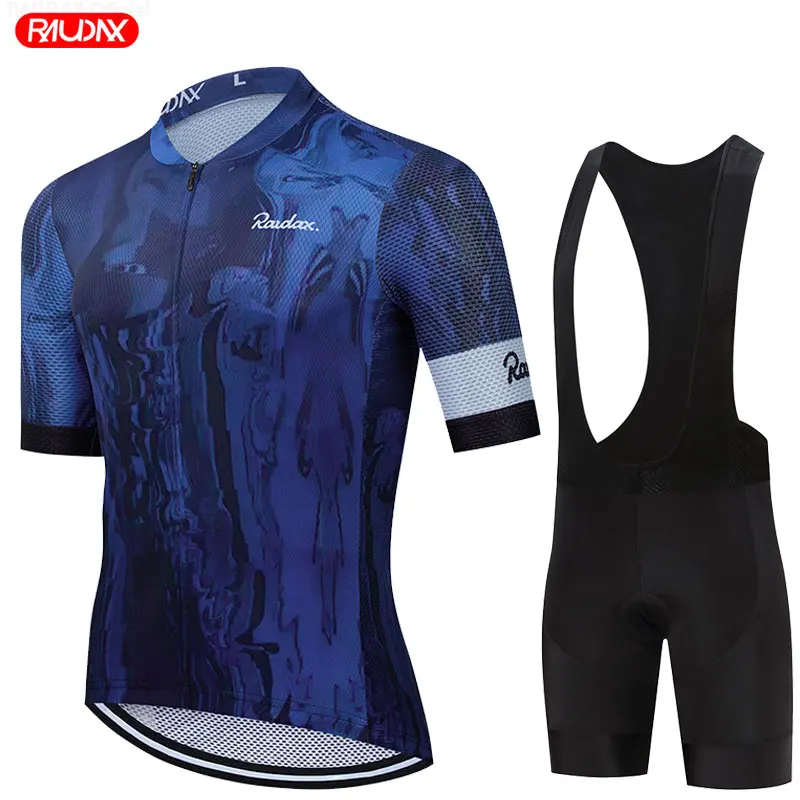 Профессиональная команда Велоспорт Джерси комплект мужская летняя MTB Гонки