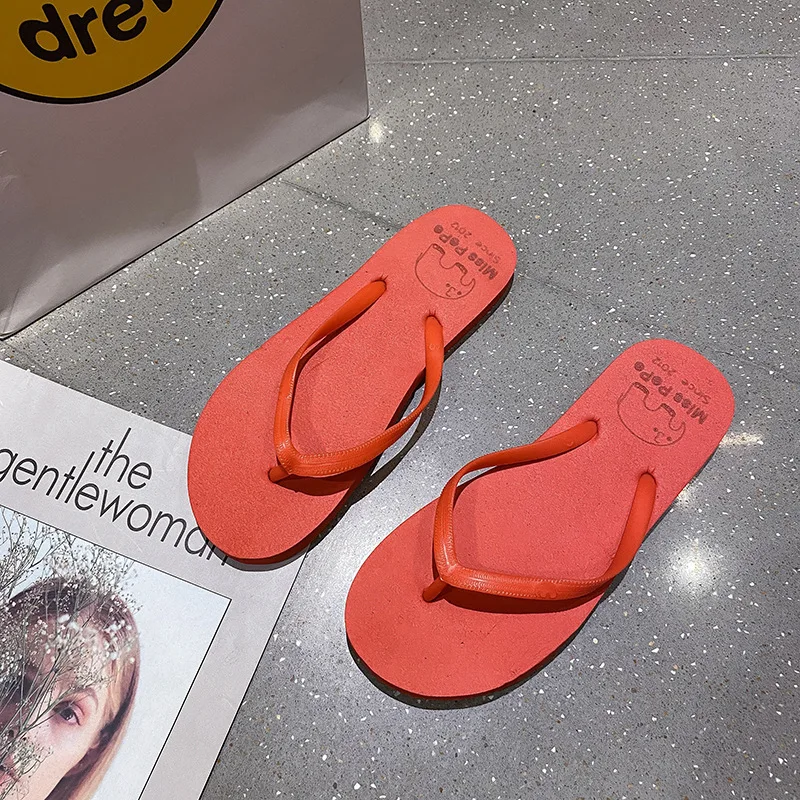 HKAZ-S Flip-flops men women's summer slippers leisure beach comfortable Four seasons Couple trends new non-slip sandals