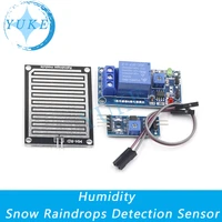 rain sensor module dc 5v 12v relay control module rain sensor water rain drop detection module for arduino robot kit