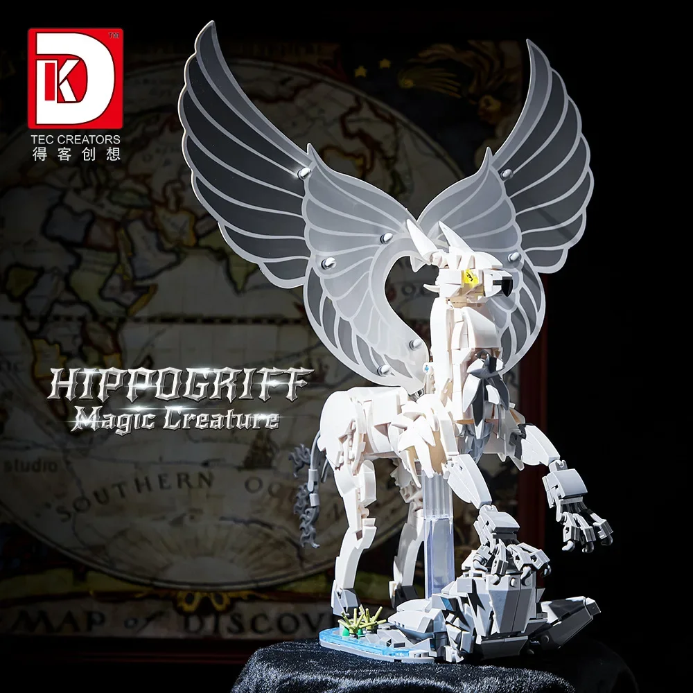 Гарри Поттер Hippogriff Building Blocks MOC Magic World Creature Сборная модель Мини-кирпичи Фигурка