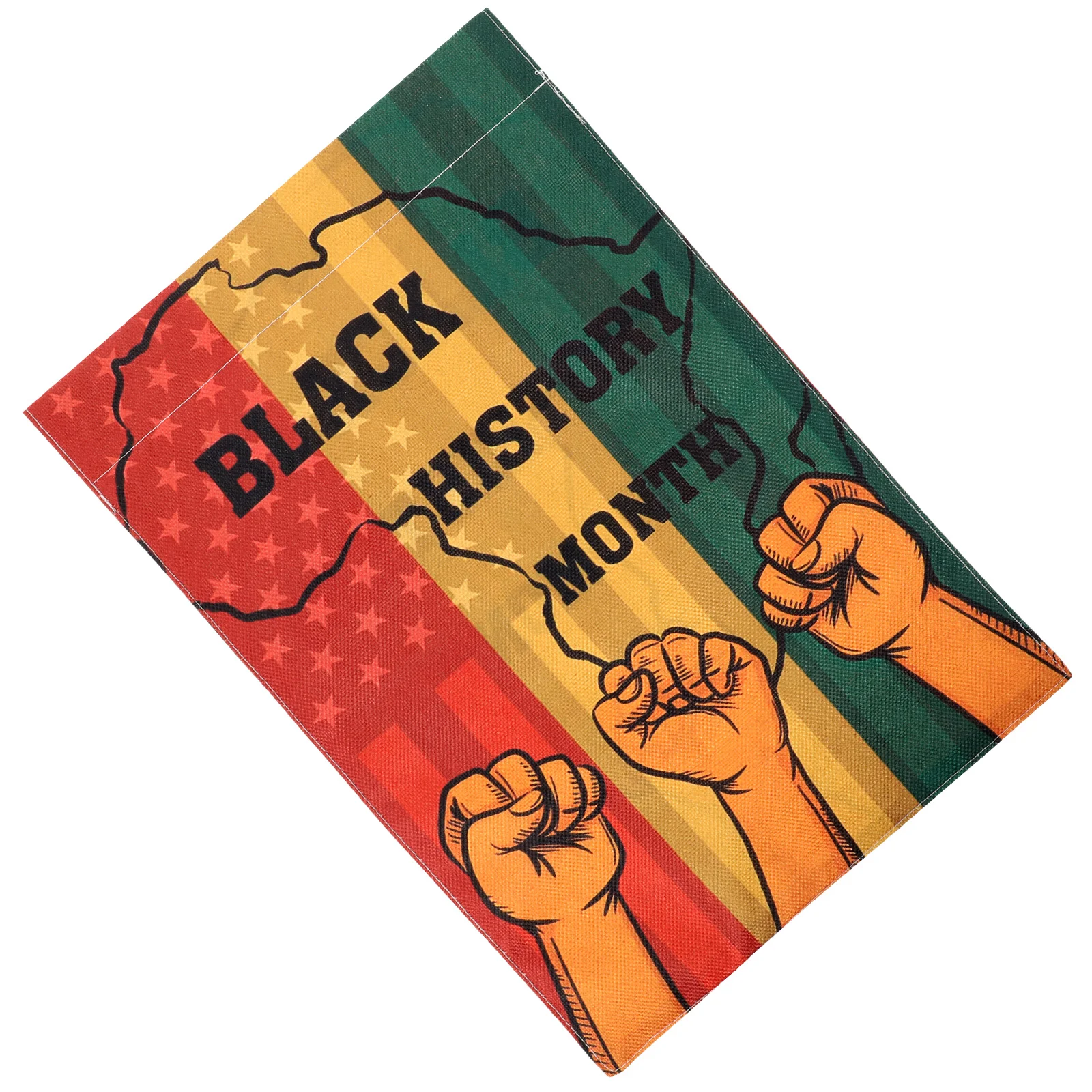 

Porch Decorative Door Black History Month Decorations Outdoor Black History Flag Garden Flag