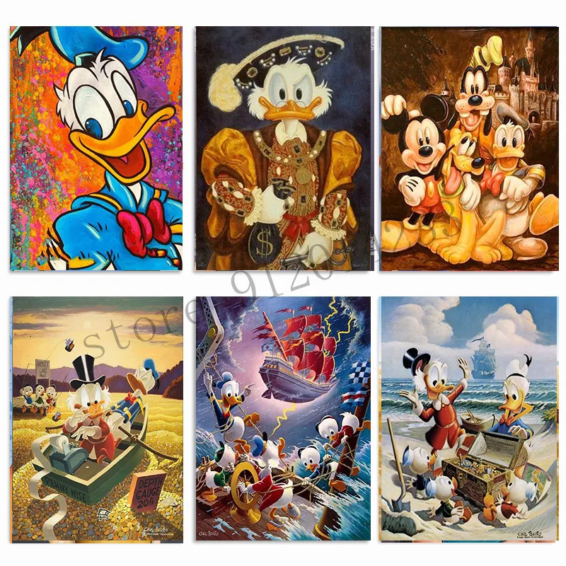 

Мозаика из мультфильма «Микки и Минни» для вышивки крестиком