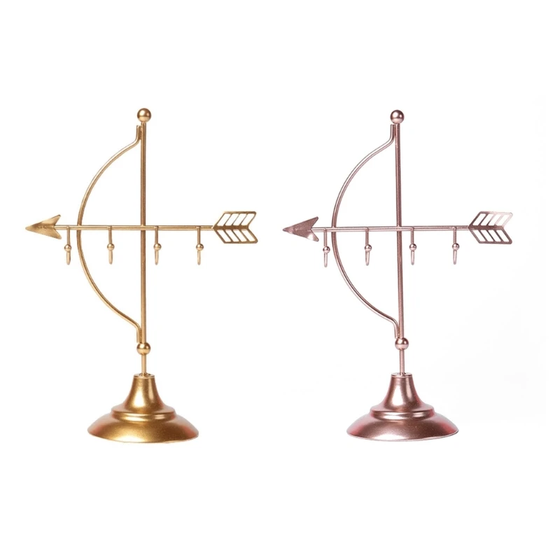 

Держатель для ювелирных украшений в форме бантов и стрел, держатель для ожерелья для спальни