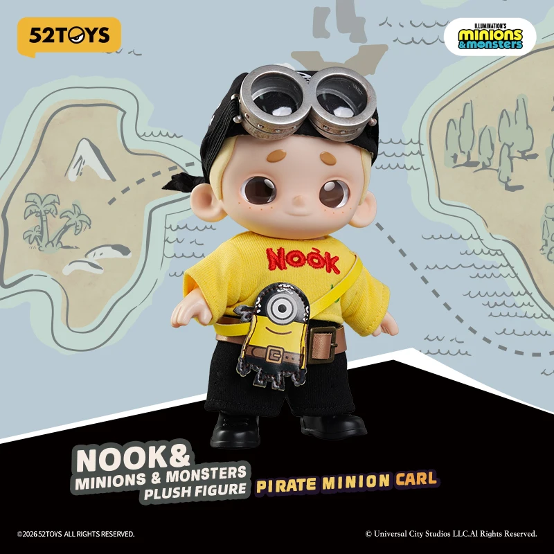 Фото Плюшевая фигурка 52TOYS NOOK & MINIONS, коллекционная аниме-фигурка, украшение, игрушка-сюрприз, подарок №3