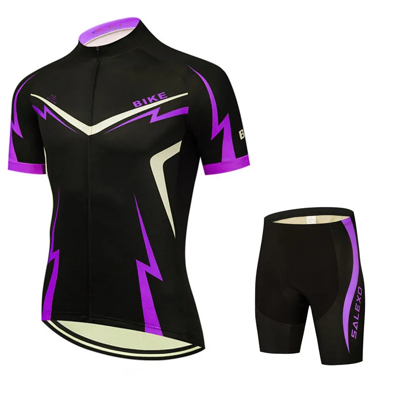 Мужской комплект из джерси и шортов летний Джерси с коротким рукавом одежда для