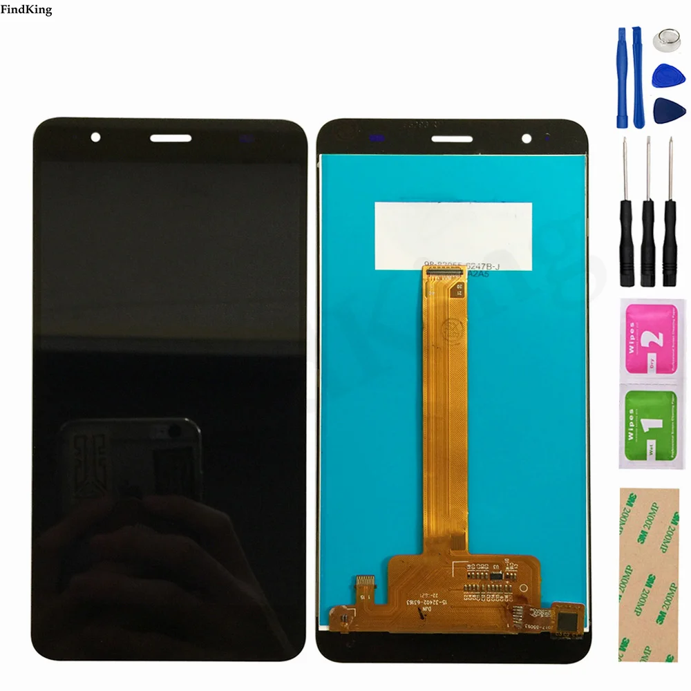 

5.5'' LCD Display For Fly Cirrus 9 FS553 FS 553 LCD Display Assembly Touch Screen Digitizer LCD Screen Replacement Parts Tools