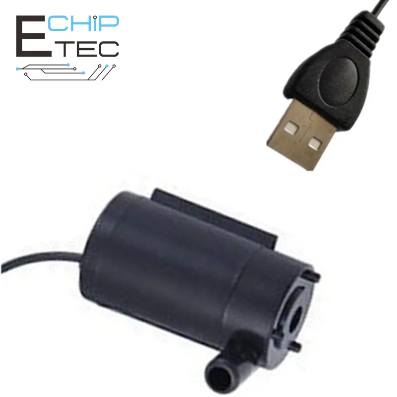 

1PCS/2PCS DC 5V USB Low Noise Brushless Motor Pump120L/H Mini Micro Submersible Water Pump For Diy Kit