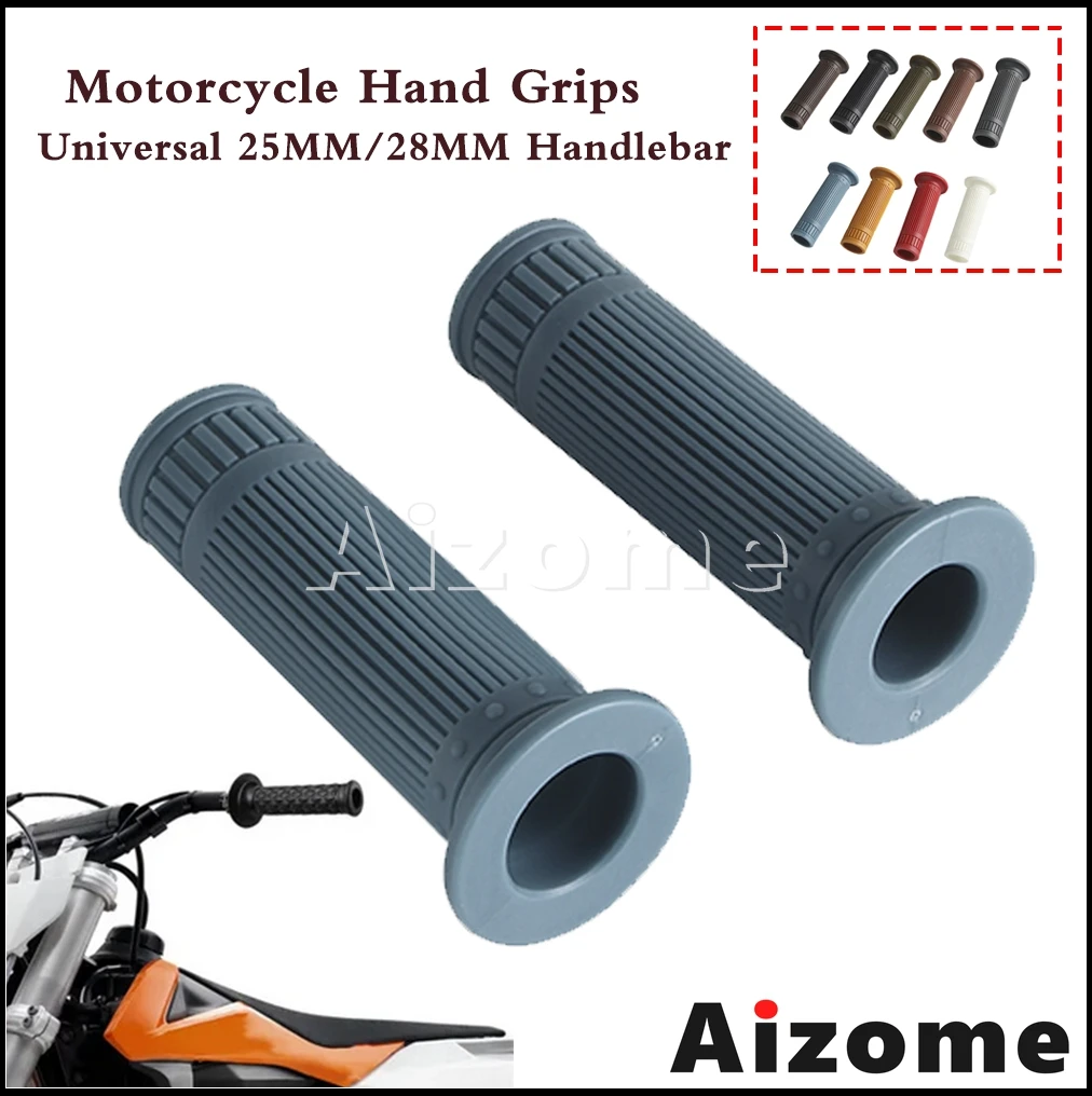 Универсальные ручки 25 мм 28 аксессуары для мотоциклов красочные руля Chopper Bobber Cafe