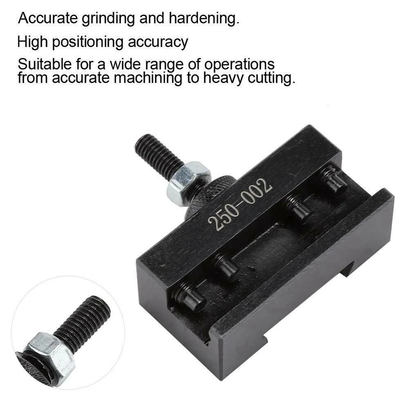 250-001 Держатель инструмента для токарного станка с ЧПУ быстросменный держатель